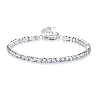 Women's High Carbon Full Diamond Bracelet