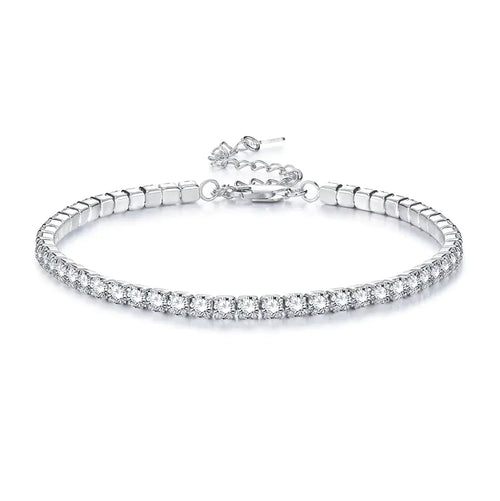 Women's High Carbon Full Diamond Bracelet